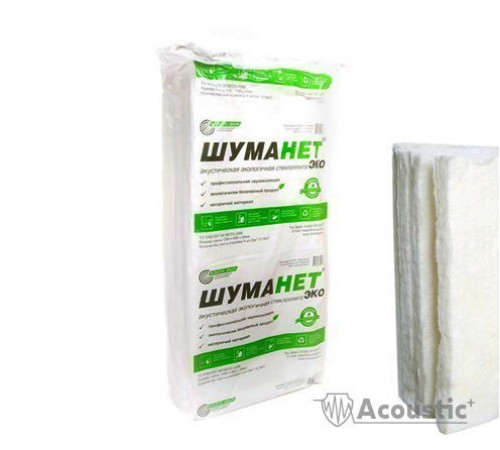 Звукоизоляционная плита Шуманет Эко 1250х600х50 мм (3 м2, 4 шт)