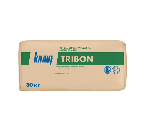 Стяжка Knauf Tribon самонивелирующаяся универсальная, 30 кг