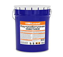 Мастика каучукобитумная Bitumast, металлическое ведро, 21,5 л