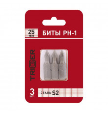 Биты Trigger 84961 Профи PH-1 25 мм (3 шт.)