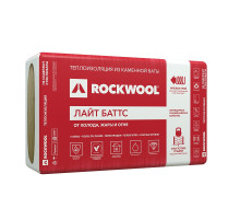 Утеплитель Rockwool Лайт Баттс 1000х600х100 мм, 5 шт