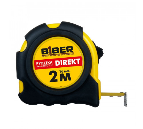 Рулетка Biber 40101 Direkt 2 м/16 мм