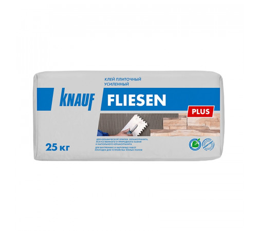 Клей для плитки Knauf Fliesen Plus, усиленный (25 кг)