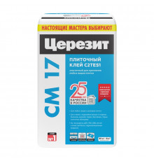 Клей для плитки Церезит CM 17 (25 кг)