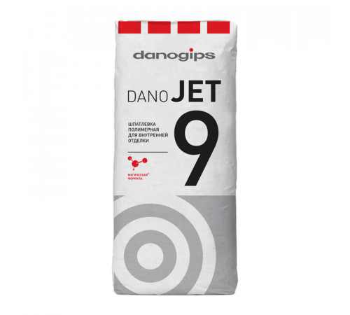 Шпаклевка финишная полимерная Danogips Dano Jet 9, 20 кг