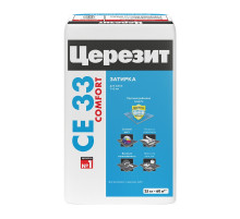 Затирка Церезит CE 33 S №07 серый, 25 кг