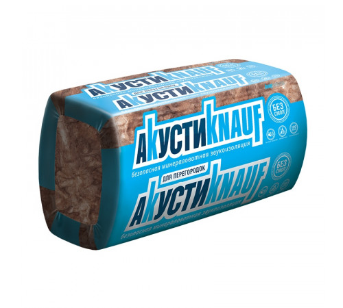 Утеплитель АкустиKnauf, 1230х610х50 мм (16 шт.)