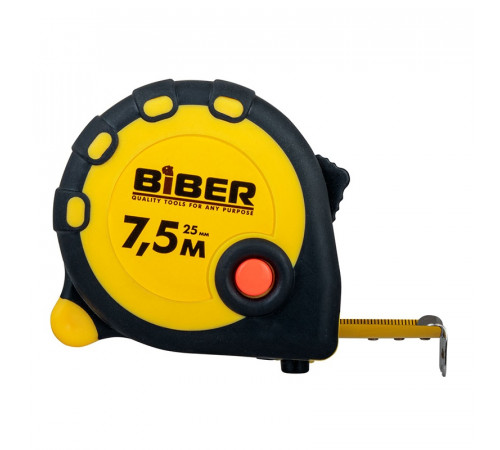 Рулетка Biber 40094 Standart 7,5 м/25 мм