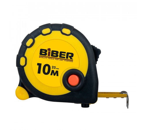 Рулетка Biber 40095 Standart 10 м/25 мм