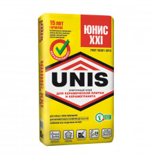 Клей для плитки Unis ХХI (25 кг)