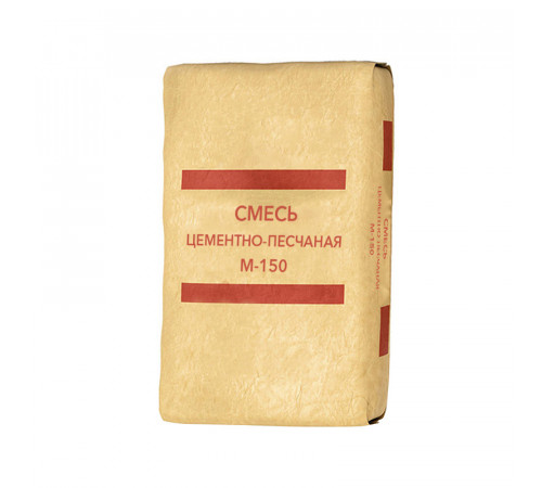 Смесь цементно-песчаная М-150, 50 кг