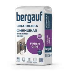 Шпаклевка гипсовая финишная Bergauf Finish Gips, 18 кг