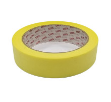 Лента малярная Luxtape, жёлтая, 25 мм х 25 м