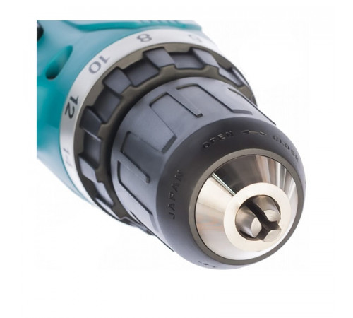 Дрель-шуруповерт Makita DF347DWE, 2 аккумулятора Li-ion (1,5Ач), 14,4V, 10 мм, 30 Нм, кейс