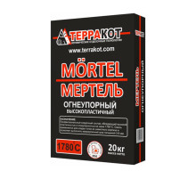 Кладочная смесь Терракот Мертель, огнеупорная, 20 кг