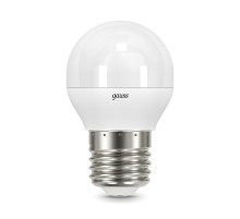 Лампа светодиодная Gauss Black LED E27, шар, 9.5Вт, 4100К, нейтральный свет