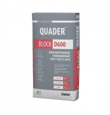 Клей монтажный тонкошовный Dauer Quader Block D600, 40 кг