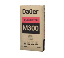 Смесь сухая Пескобетон Dauer М-300, 50 кг