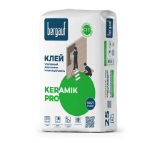 Клей для плитки Bergauf Keramik Pro С1T, усиленный (25 кг)