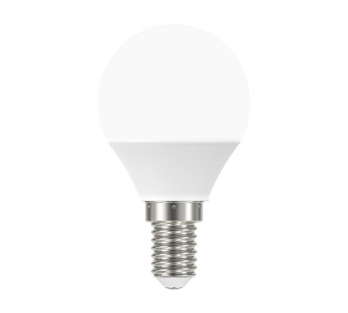 Лампа светодиодная Gauss Black LED E14, шар, 9.5Вт, 4100К, хол.белый