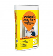 Клей для керамогранита среднего и крупного Vetonit Easy Fix+ (25 кг)