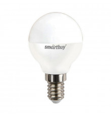 Лампа светодиодная Smartbuy LED E14, шар, 9.5Вт, 230В, 4000К, нейтральный свет