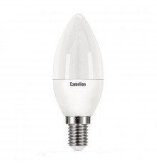 Лампа светодиодная Camelion LED E14, свеча, 8Вт, 230В, 4500К, нейтральный свет