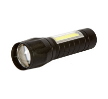 Фонарь Glanzen UFL-0300-511 LED ручной, 5Вт, 0.6А*ч Li-Ion, USB