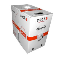 Кабель компьютерный витая пара Netko UTP 4х2х0.52, cat.5e (бухта-305 п.м.)