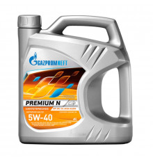 Масло Gazpromneft Premium N 5W-40 синтетическое 4 л