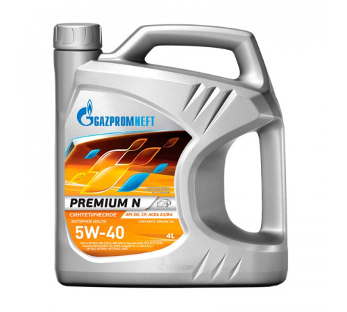 Масло Gazpromneft Premium N 5W-40 синтетическое 4 л