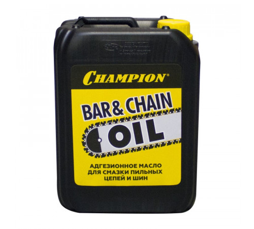 Масло минеральное Champion SAE-30 всесезонное для пильных цепей и шин (5 л)